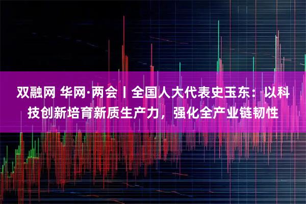 双融网 华网·两会丨全国人大代表史玉东：以科技创新培育新质生产力，强化全产业链韧性