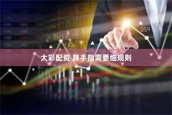 大彩配资 胖手指需要细规则